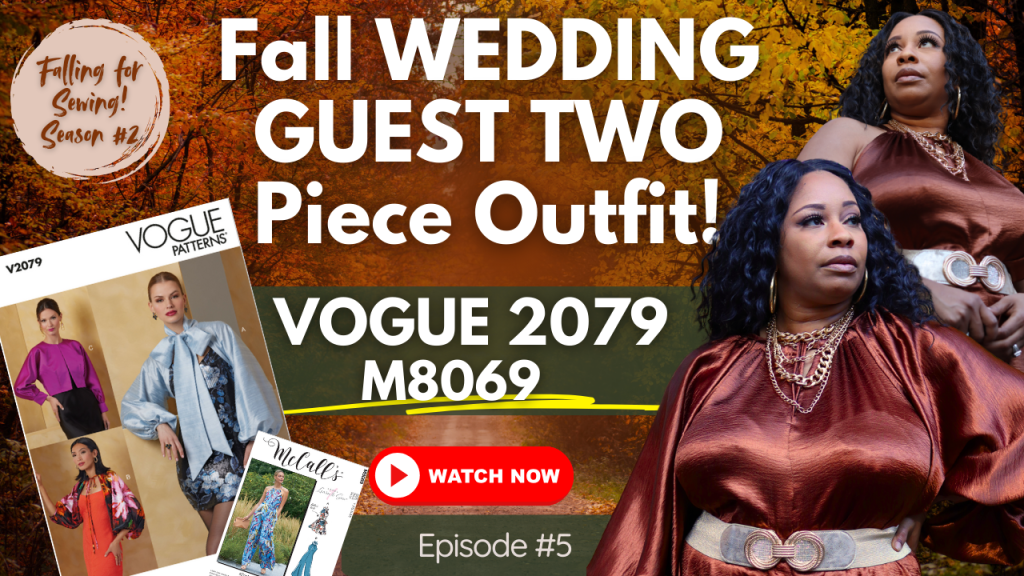 FALL Wedding Guest Two-Piece DIY Outfit!